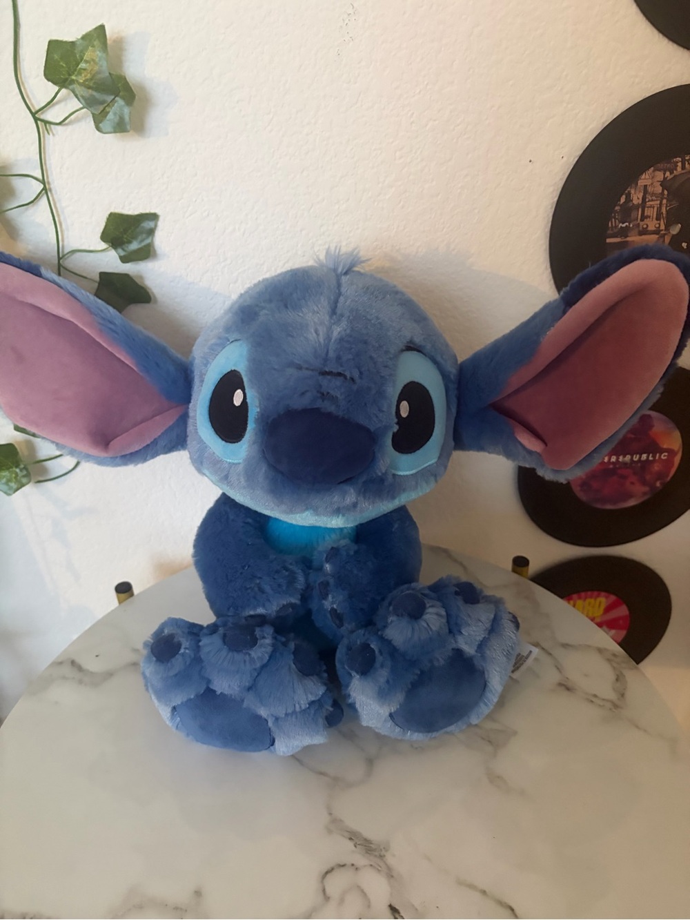 Disney Blue & Pink Stitch Plush Stuffed Animal
